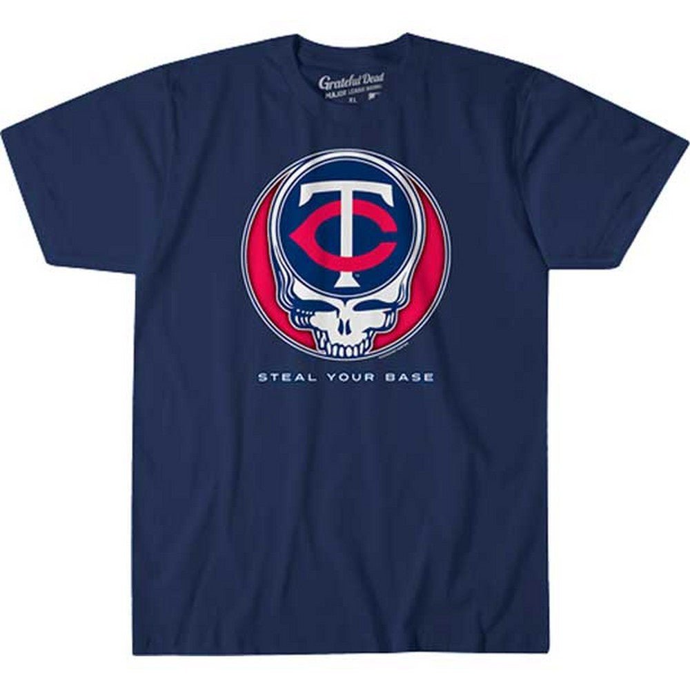 GRATEFUL DEAD グレイトフルデッド (結成 60周年 ) - MINNESOTA TWINS STEAL YOUR BASE / Tシャツ / メンズ - PGS